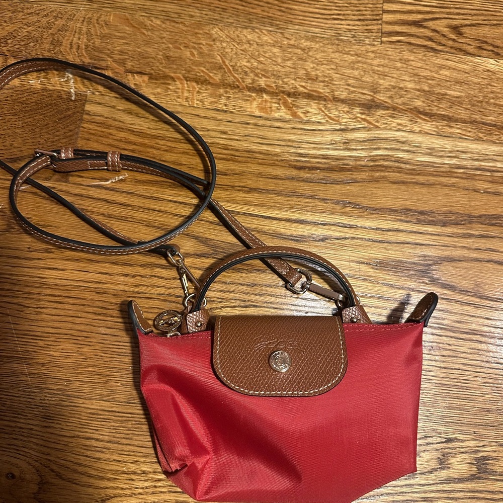 Red Longchamp Women's Bag